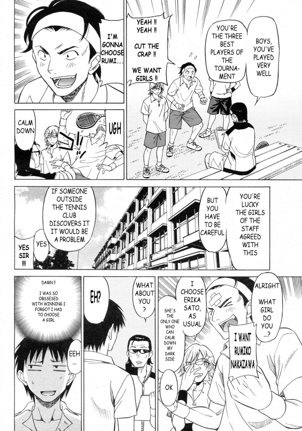 Hentai Manga Comic-The Tennis Club-Read-2